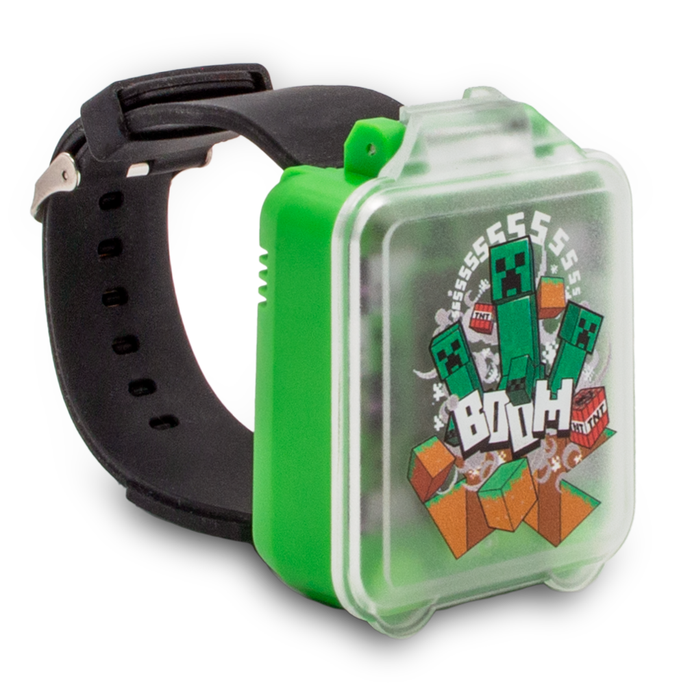 Reloj digital educativo con juegos Minecraft KIDS LICENSING