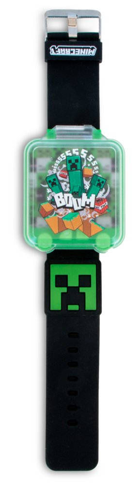 Reloj digital educativo con juegos Minecraft KIDS LICENSING
