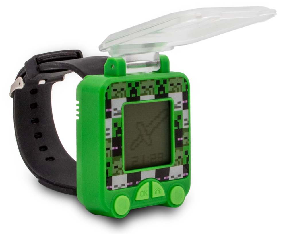 Reloj digital educativo con juegos Minecraft KIDS LICENSING
