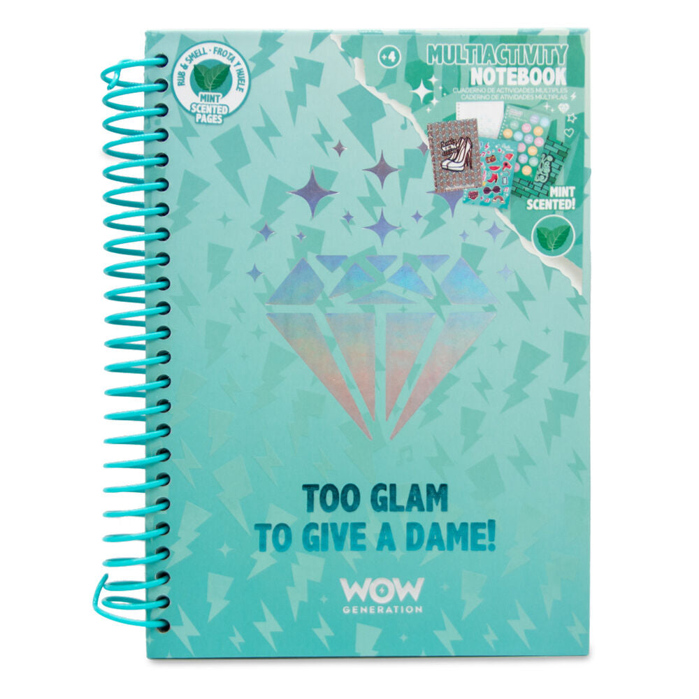 Cuaderno A5 Diseñadora de moda Annie Wow Generation KIDS LICENSING