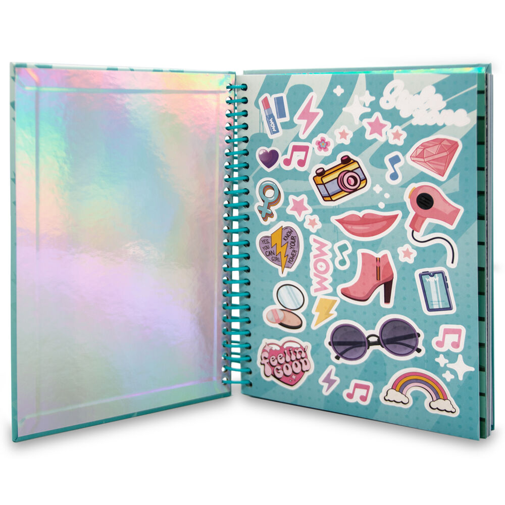 Cuaderno A5 Diseñadora de moda Annie Wow Generation KIDS LICENSING