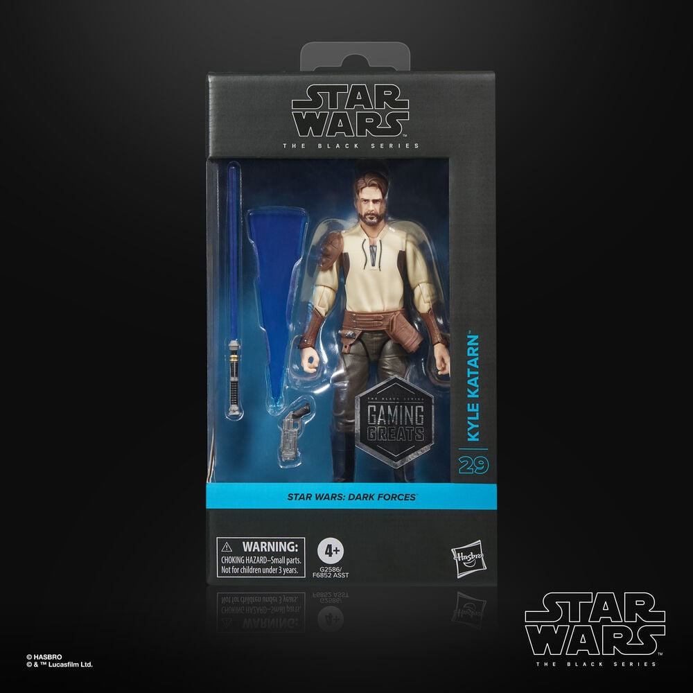 Figura Kyle Katarn Dark Forces Star Wars 15cm HASBRO