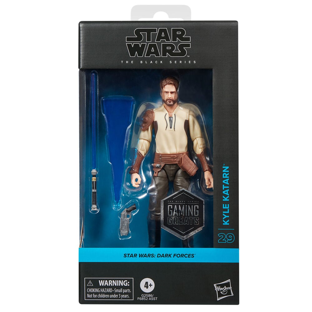 Figura Kyle Katarn Dark Forces Star Wars 15cm HASBRO