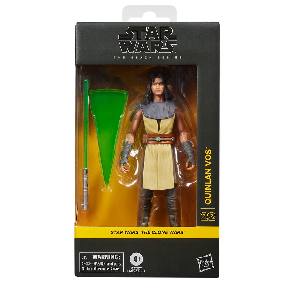 Figura Quinlan Vos The Clone Wars Star Wars 15cm HASBRO
