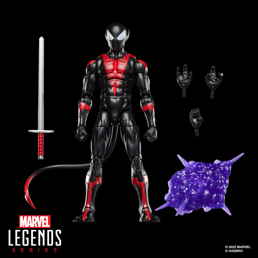 Figura Uncanny Spider-Man Nightcrawler Spider-Man Marvel Legends Series 15cm HASBRO