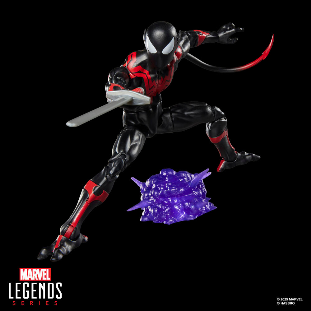 Figura Uncanny Spider-Man Nightcrawler Spider-Man Marvel Legends Series 15cm HASBRO