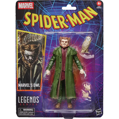 Figura Owl Spider-Man Marvel Legends Series 15cm HASBRO