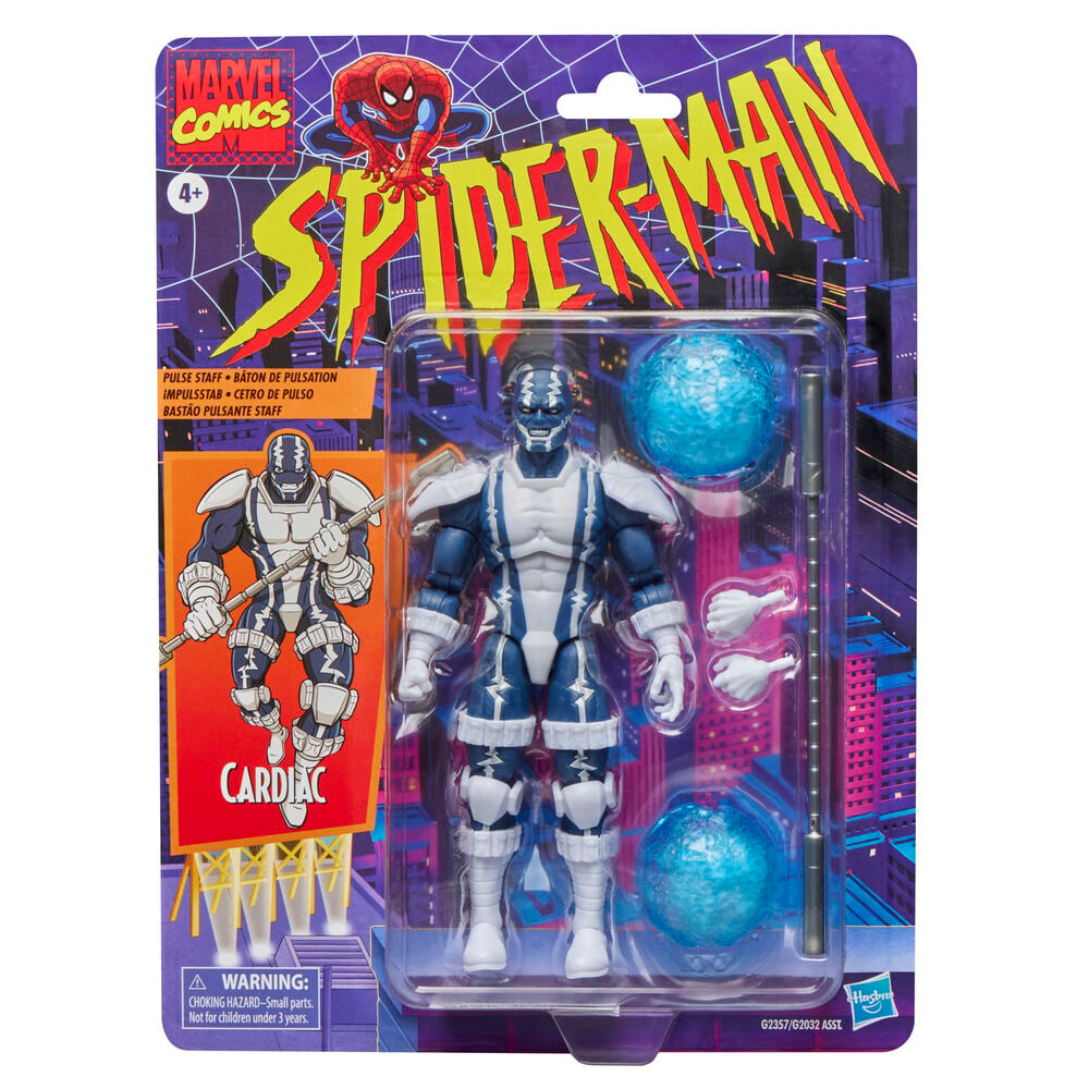Figura Cardiac Spider-Man Marvel Comics 15cm HASBRO