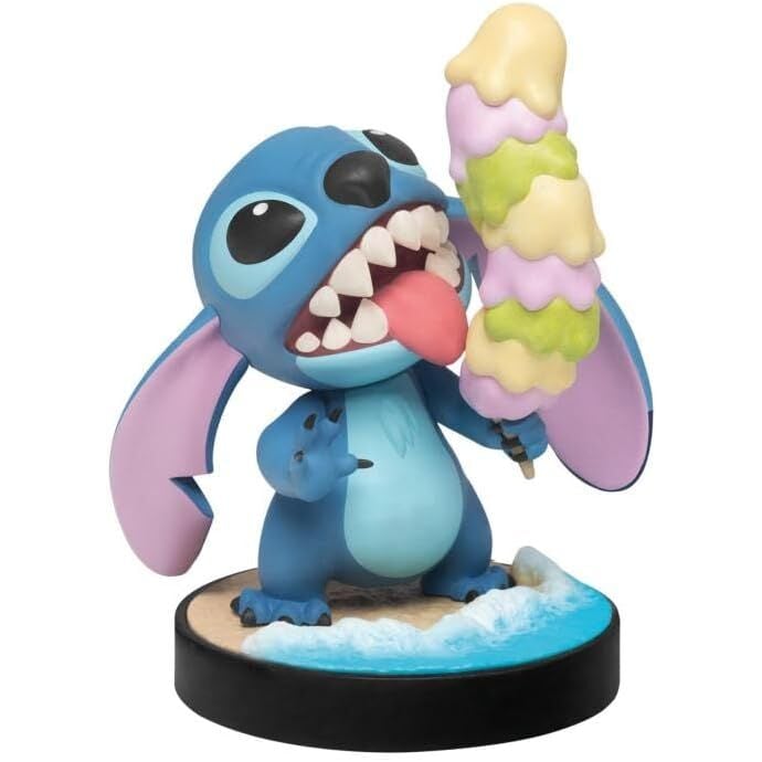 Figura Stitch Gloton Hero Box Stitch Disney 8cm YUME TOYS