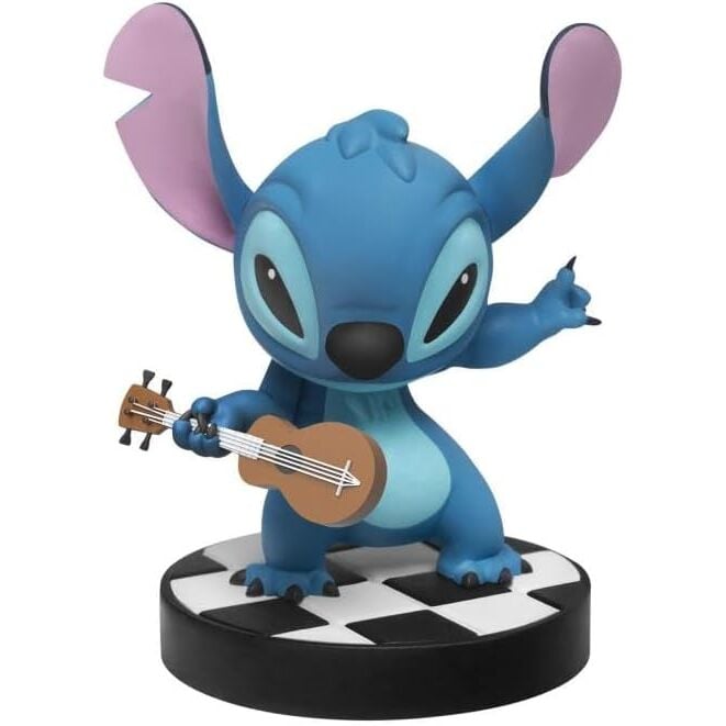 Figura Stitch Guitarrista Hero Box Stitch Disney 8cm YUME TOYS