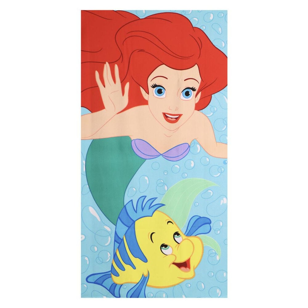 Toalla Ariel La Sirenita Disney microfibra CERDÁ