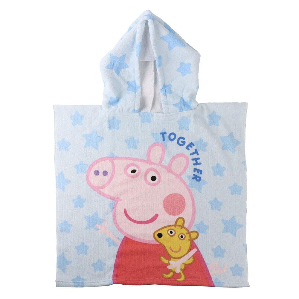 Poncho toalla Peppa Pig microfibra CERDÁ