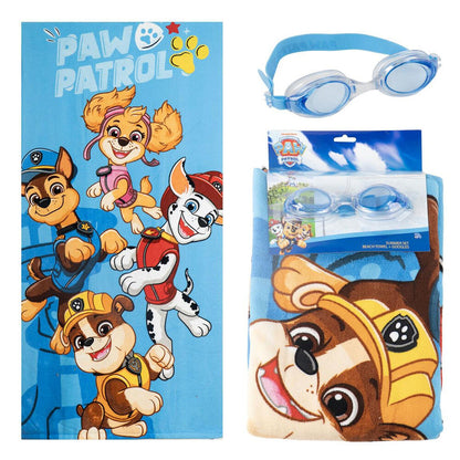 Set toalla + gafas natacion Patrulla Canina Paw Patrol CERDÁ