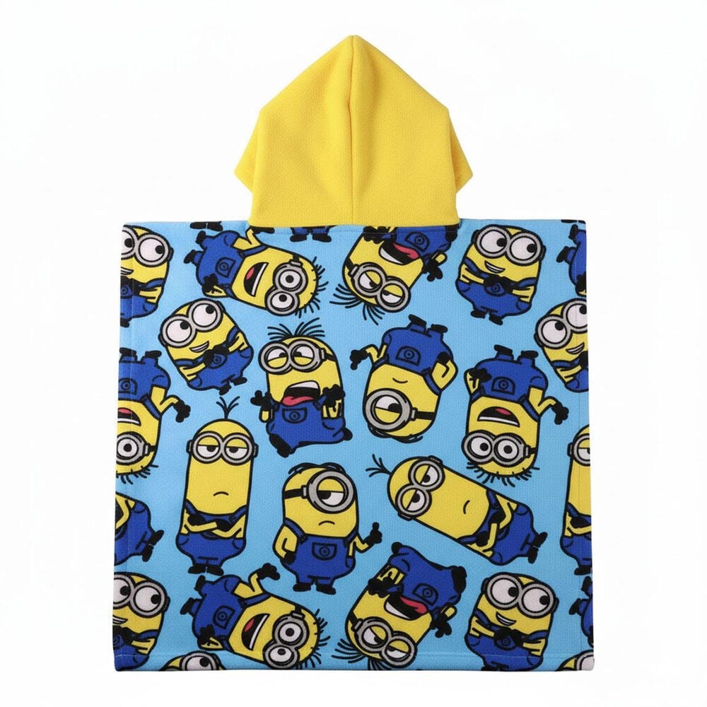 Poncho toalla Minions microfibra CERDÁ
