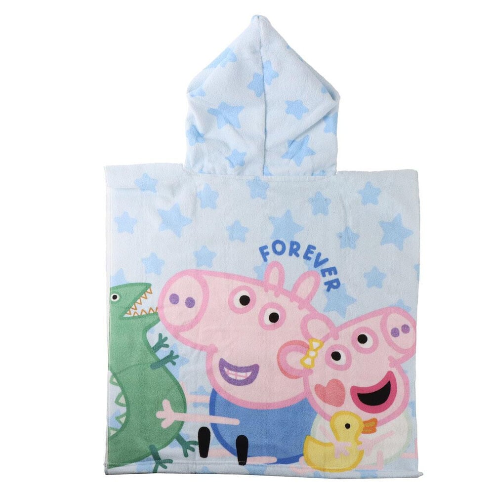 Poncho toalla Peppa Pig microfibra CERDÁ