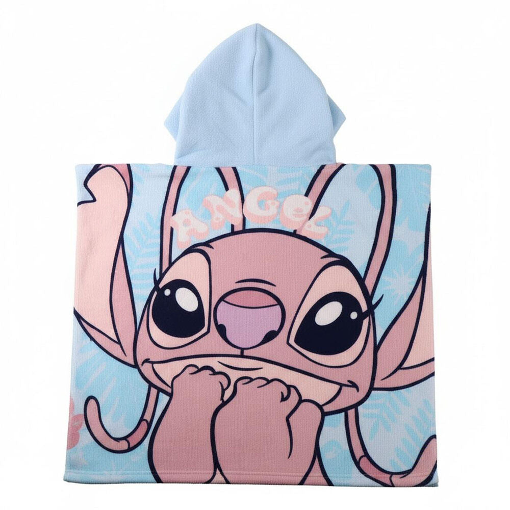 Poncho toalla Stitch Disney microfibra CERDÁ
