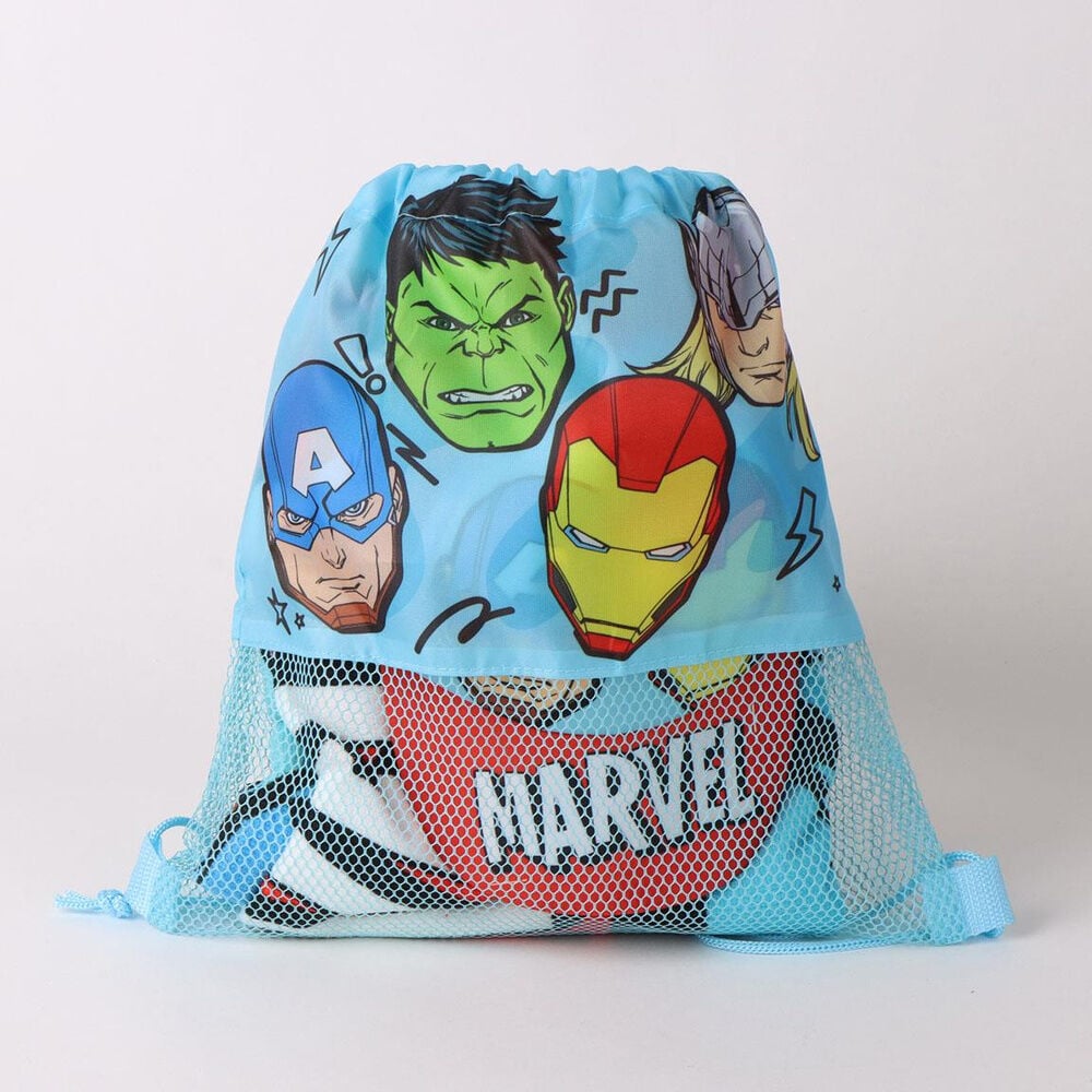 Set toalla + saco + gorra Los Vengadores Avengers Marvel CERDÁ