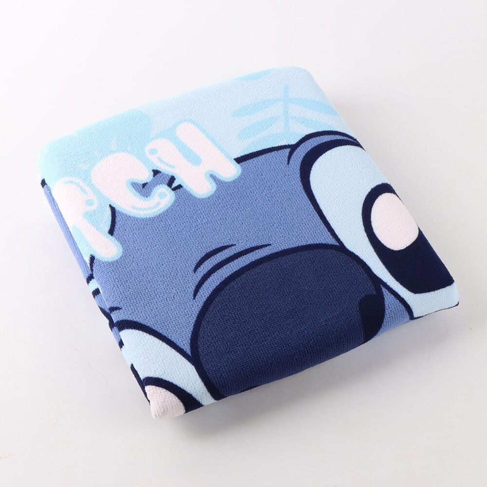Poncho toalla Stitch Disney microfibra CERDÁ