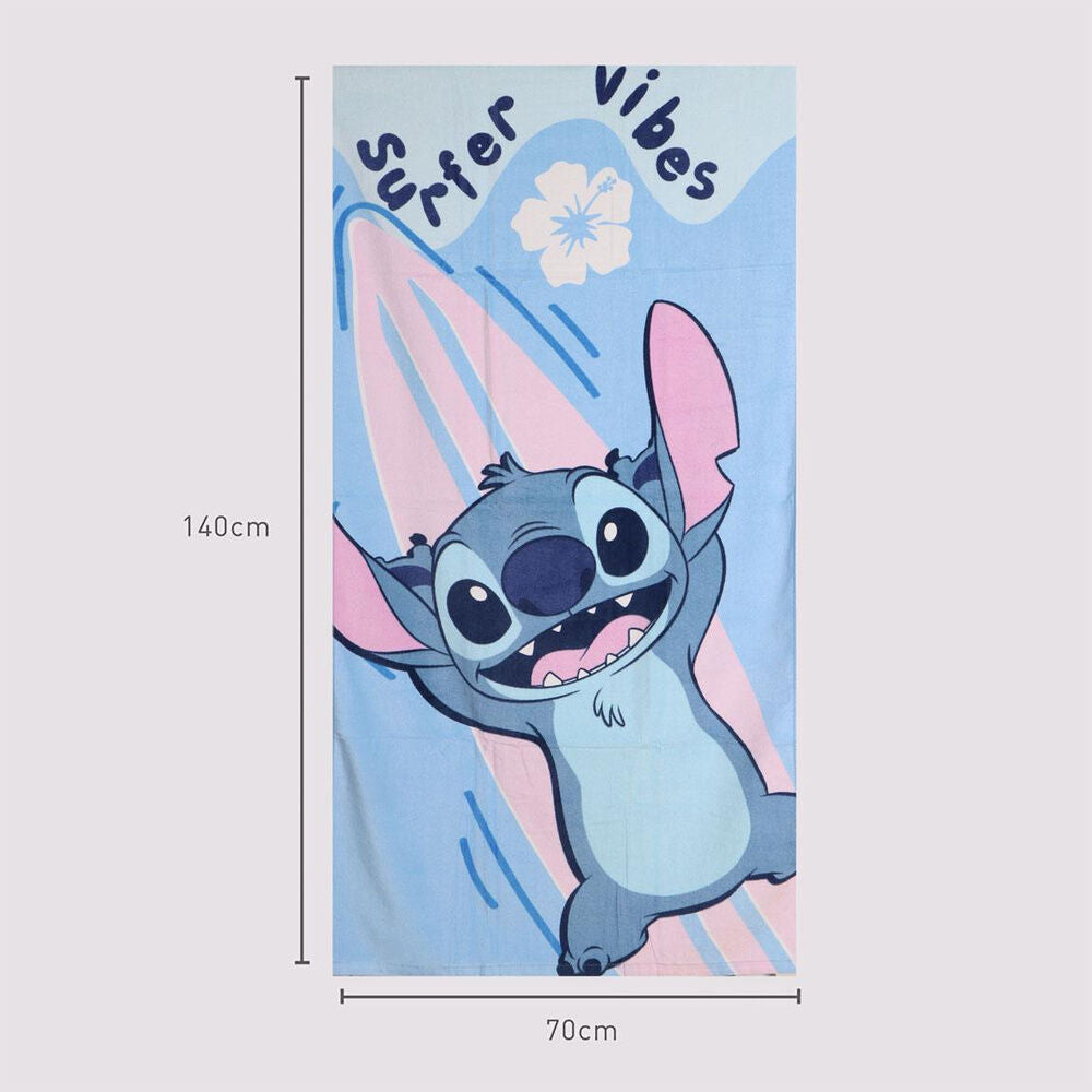 Toalla Stitch Disney algodon CERDÁ
