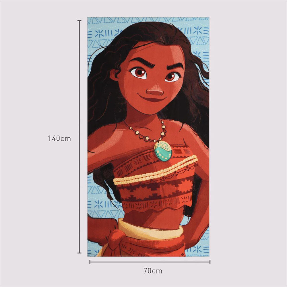 Toalla Vaiana Moana Disney microfibra CERDÁ