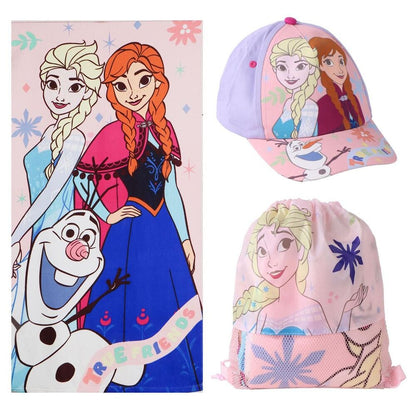 Set toalla + saco + gorra Frozen Disney CERDÁ