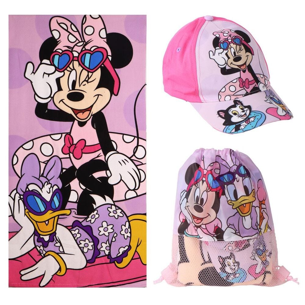 Set toalla + saco + gorra Minnie Disney CERDÁ