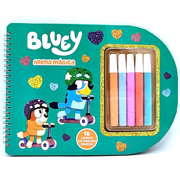 Libreta Arena Magica Bluey MOOSE