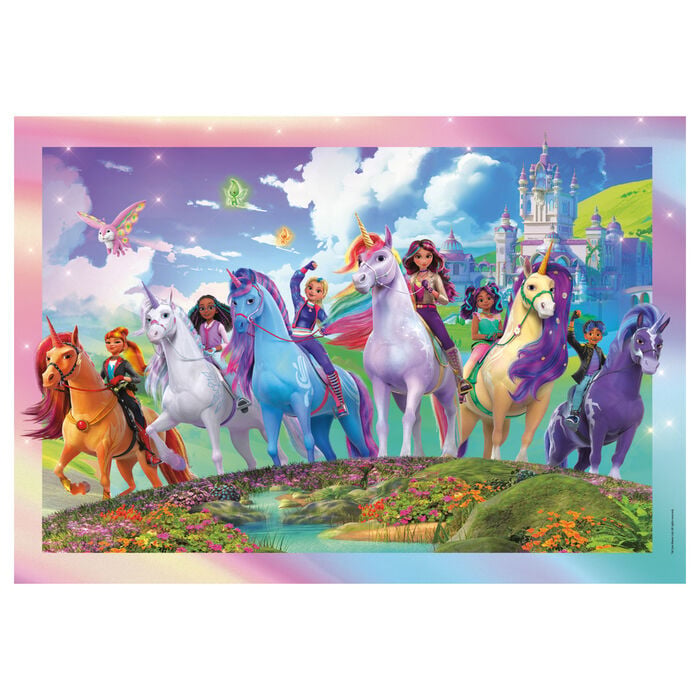Puzzle Academia de Unicornios 104pzs CLEMENTONI