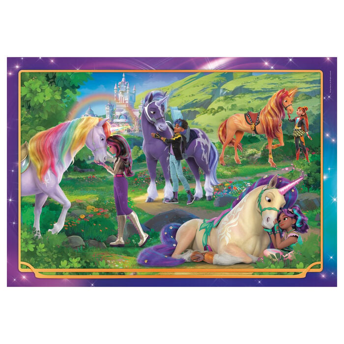 Puzzle Academia de Unicornios 104pzs CLEMENTONI