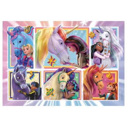 Puzzle Academia de Unicornios 104pzs CLEMENTONI