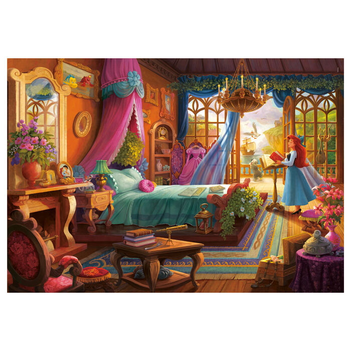 Puzzle Ariel La Sirenita Disney 500pzs CLEMENTONI