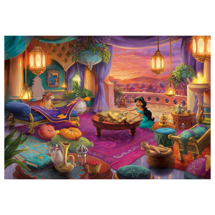 Puzzle Jasmine Aladdin Disney 500pzs CLEMENTONI