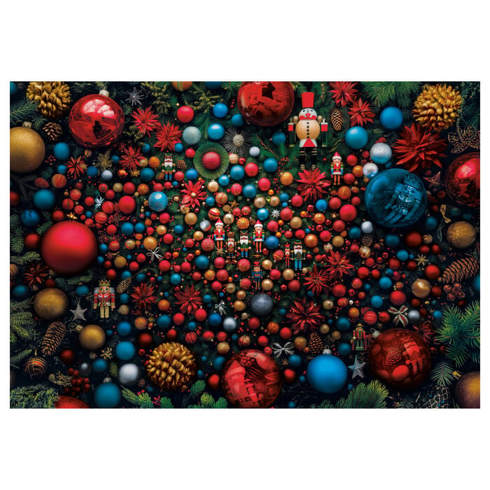 Puzzle Imposible Navidad 1000pzs CLEMENTONI