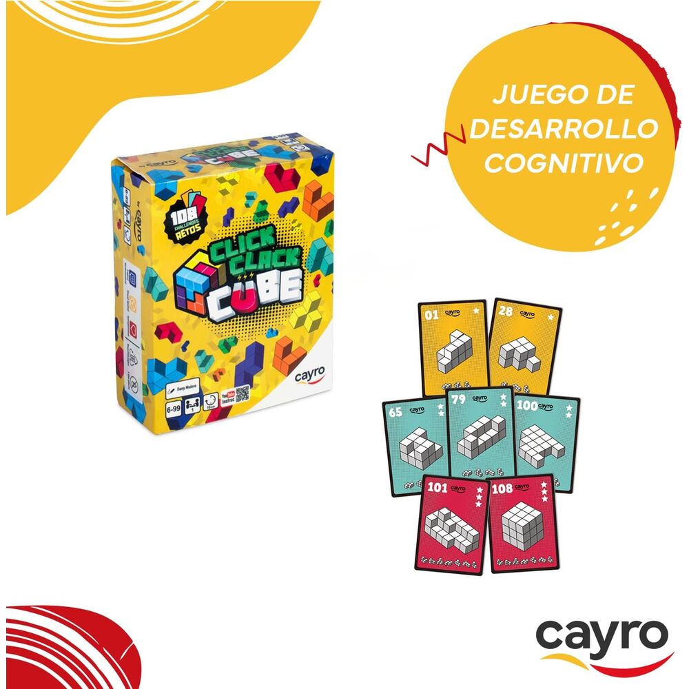 Juego Click Clack Cube CAYRO