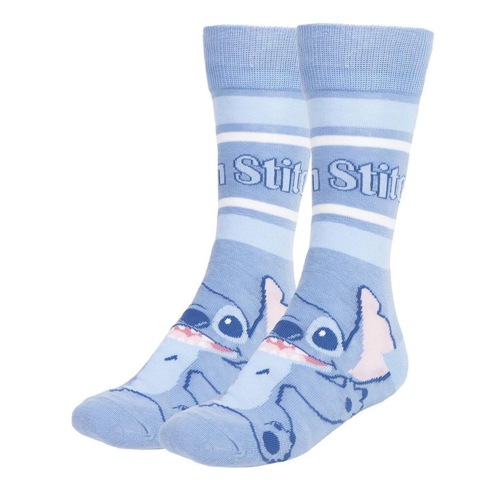 Set 3 calcetines Stitch Disney adulto CERDÁ