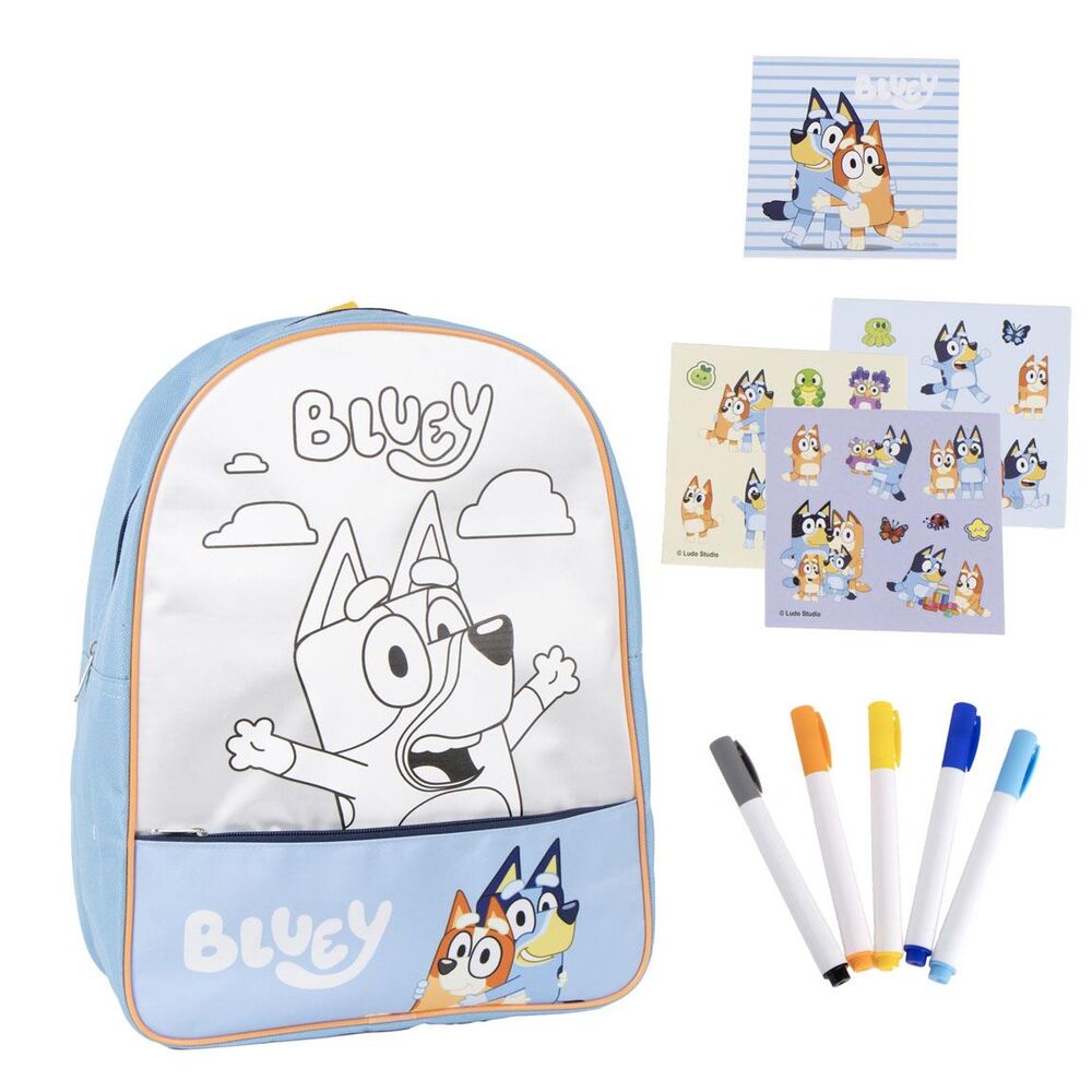 Set mochila Diy Bluey CERDÁ