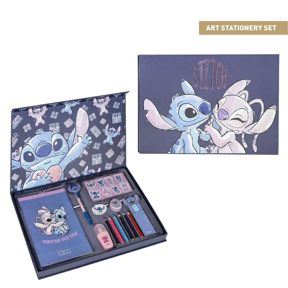 Set papeleria Stitch Disney CERDÁ