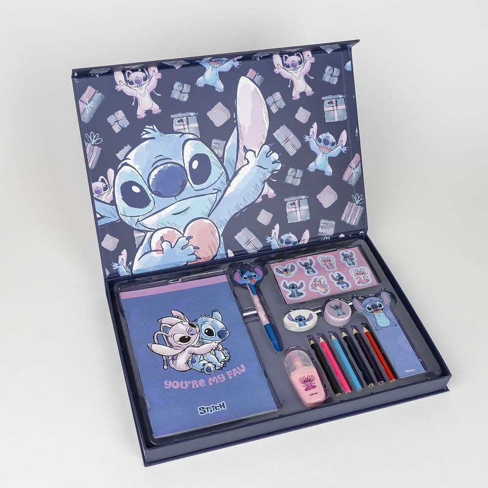 Set papeleria Stitch Disney CERDÁ