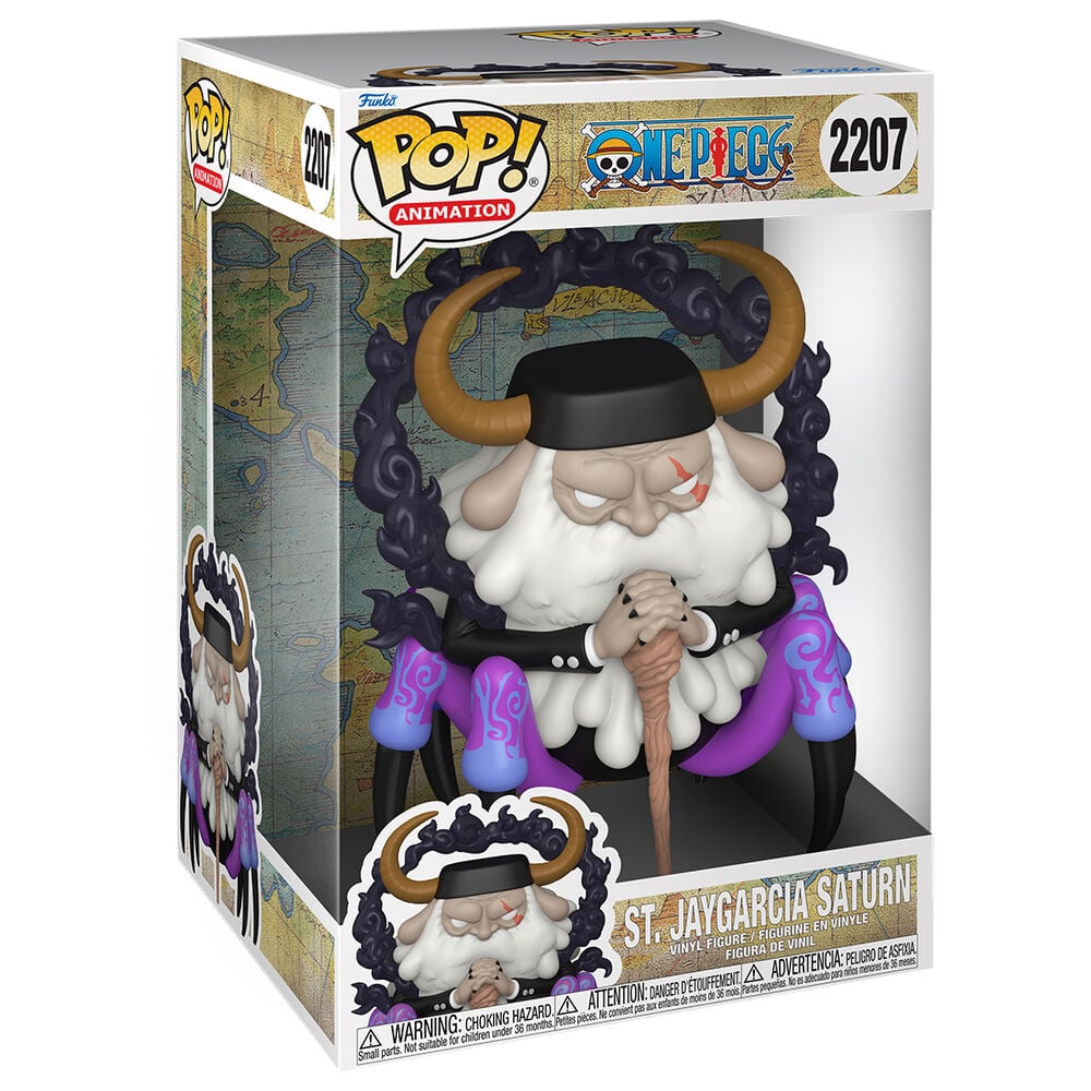 Figura POP Jumbo One Piece St. Jaygarcia Saturn 25cm FUNKO