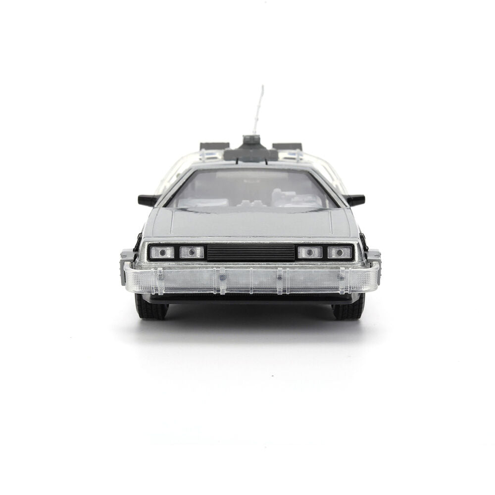 Replica DLorean Hollywood Rides Time Machine 40th Anniversary Regreso al Futuro JADA TOYS