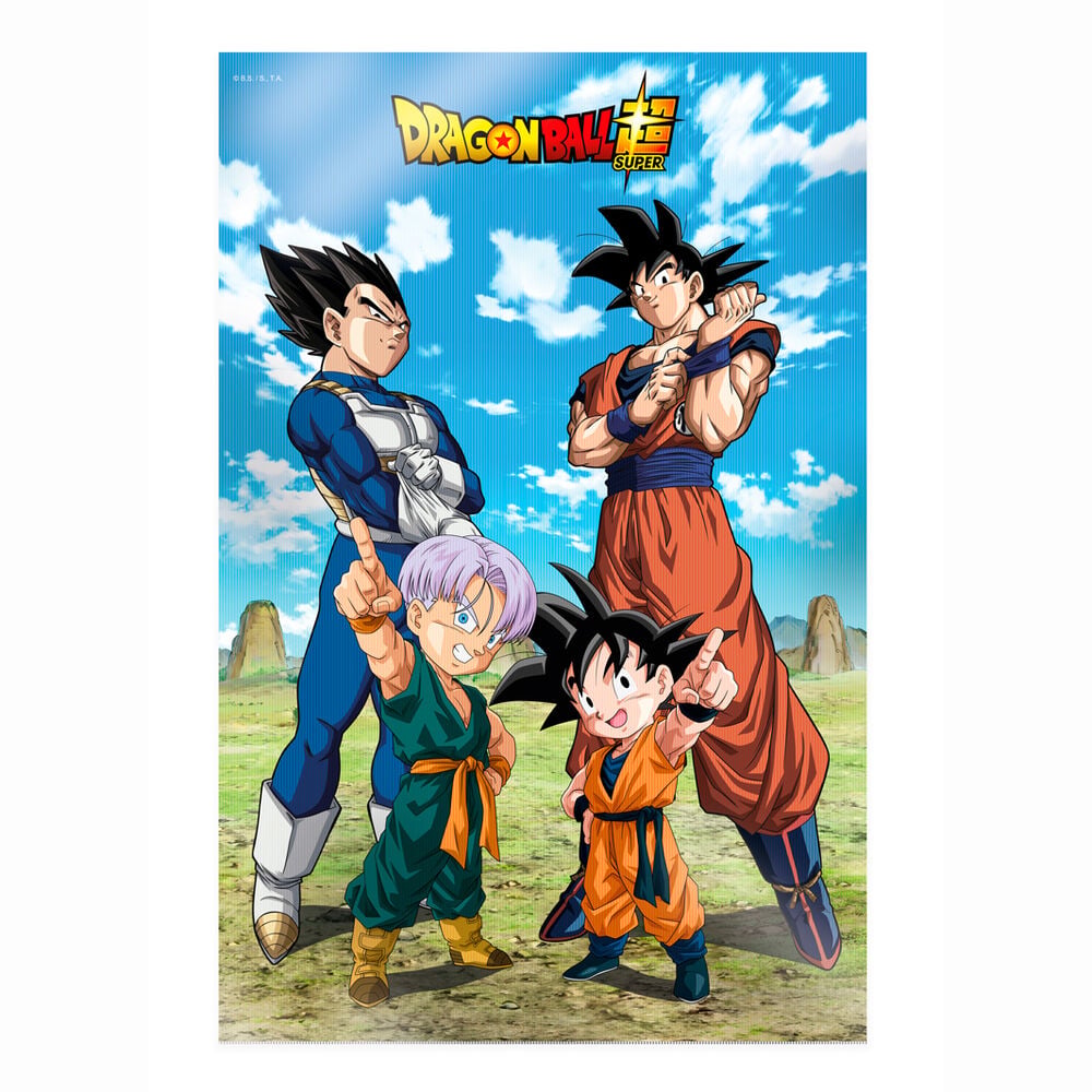 Poster 3D Batalla de Dioses Dragon Ball Super SD TOYS
