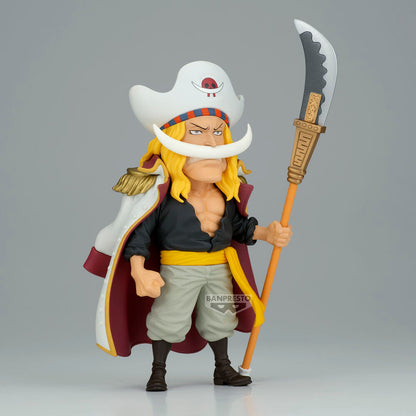 Figura God Valley Incident Edward Mega World Collectable Newgate One Piece 17cm BANPRESTO
