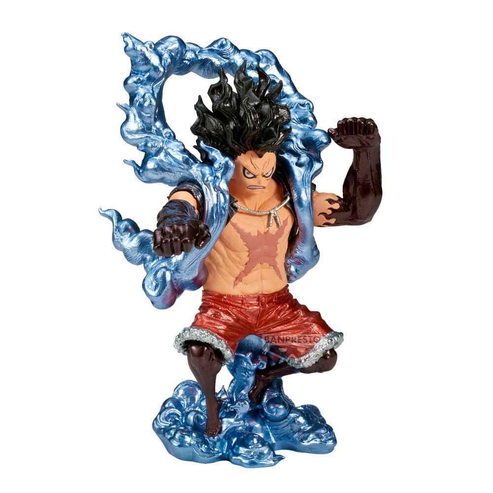 Figura Monkey D Luffy Gear 4 Snakeman King of Artist One Piece 19cm BANPRESTO