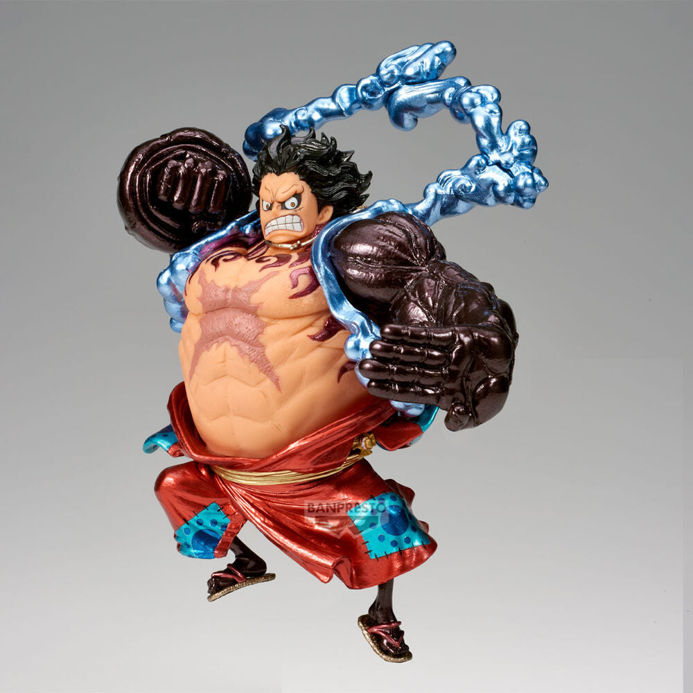 Figura Monkey D Luffy Gear 4 Boundman King of Artist One Piece 17cm BANPRESTO