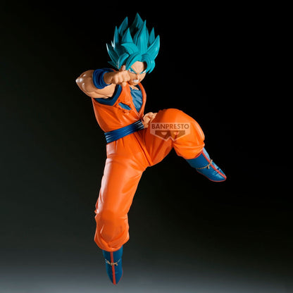 Figura Match Makers Son Goku Super Saiyan Blue Dragon Ball Super 22cm BANPRESTO