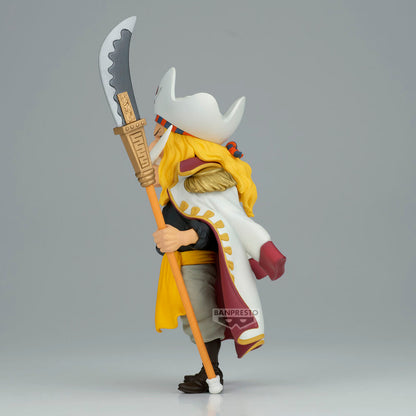 Figura God Valley Incident Edward Mega World Collectable Newgate One Piece 17cm BANPRESTO