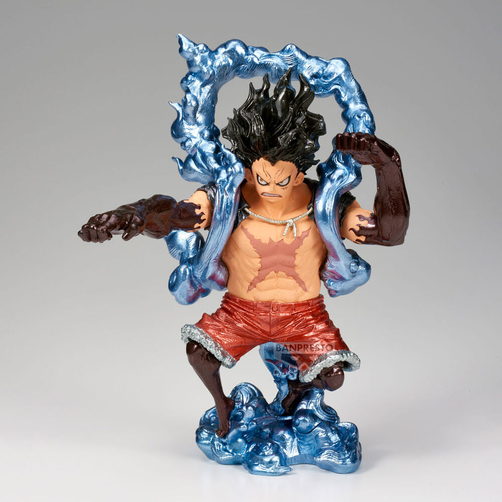 Figura Monkey D Luffy Gear 4 Snakeman King of Artist One Piece 19cm BANPRESTO