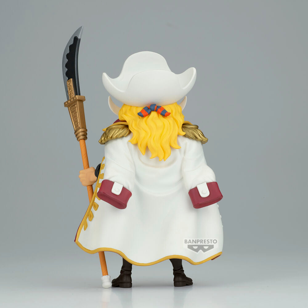 Figura God Valley Incident Edward Mega World Collectable Newgate One Piece 17cm BANPRESTO