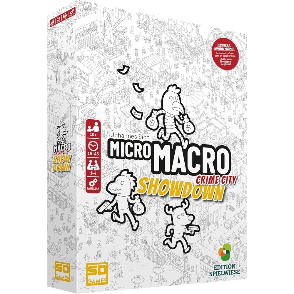 Juego Micro Macro Showdown español SD GAMES