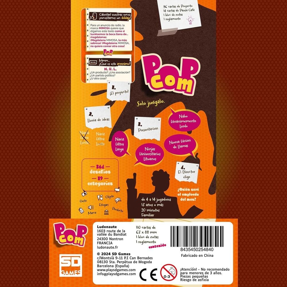 Juego Pop Com español SD GAMES